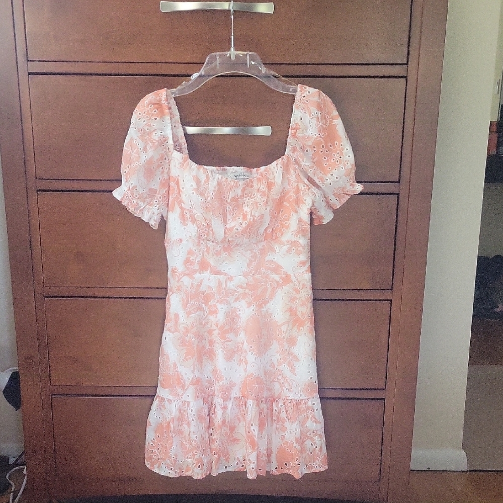 Floral Puff Sleeve Dress